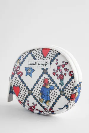 Cath Kidston Ecru Check Paddington Oval Purse One