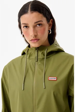 Hunter Water Resistant Zip Up Raincoat XL