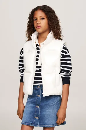 Tommy Hilfiger Girls New York Glossy Puffer Vest