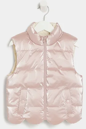 River Island Girls Girls Reversible Gilet