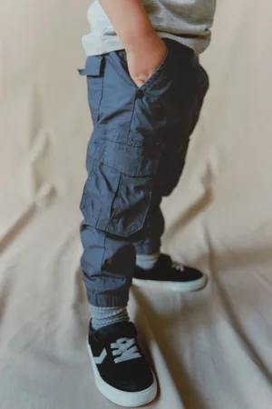 Next Boys Lined 100% Cotton Cargo Trousers (3mths-7yrs)