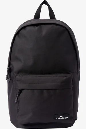 Quiksilver Mens Black Large The Poster Logo Backpack