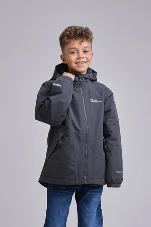 Jack Wolfskin Boys Kids Dark Snowy Days Jacket