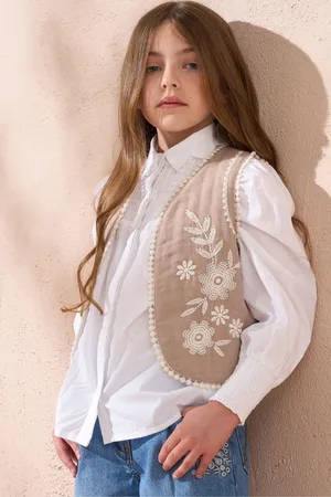 Angel & Rocket Girls Lina Embroidered Gilet