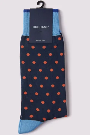 Duchamp Mens Spot Socks