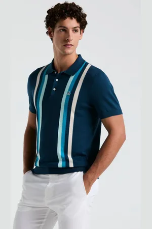 Original Penguin Vertical Stripe Polo Shirt XL