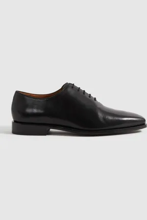 Reiss Mens Mead Leather Lace-Up Shoes