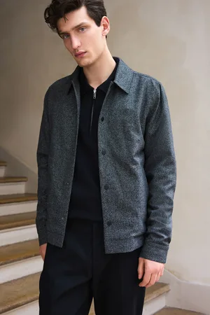 Next Mens Smart Textured Shacket