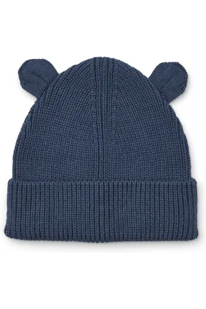 Liewood Boys 100% Organic Cotton Gina Beanie Hat With Ears