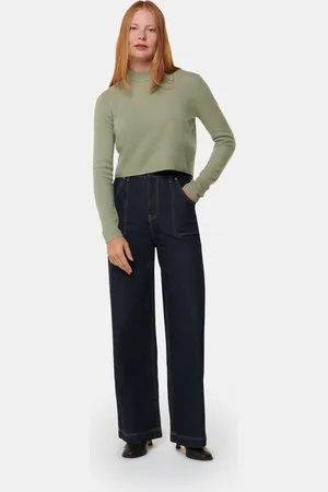 Whistles Womens Wool Cropped Sweater