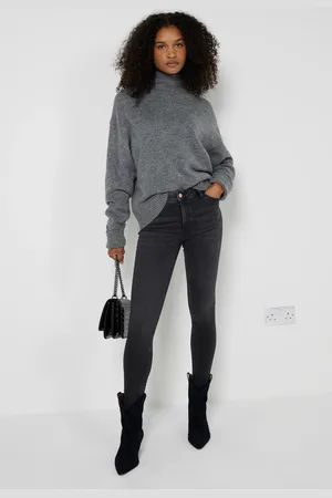 River Island Womens Mid Rise Skinny Jeans