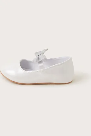 Monsoon Girls Bow Walker Shoes