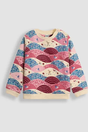 JoJo Maman Bébé Girls Bunny Hills Sweatshirt