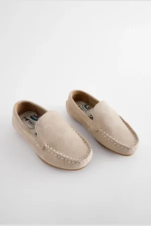 Next Standard Fit (F) Suede Slip-Ons Loafers Shoes AU 6 (EU 23)
