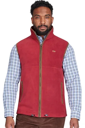 Raging Bull Red Fleece Gilet 5XL
