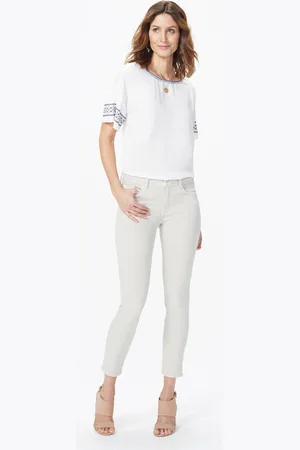 NYDJ Womens Alina Skinny Ankle Jeans