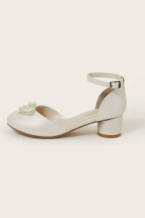 Monsoon Floral Print Butterfly Two Part Heels AU 11 (EU 29)