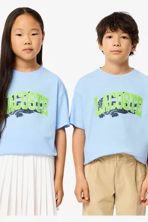 Lacoste Boys Croc Print T-Shirt