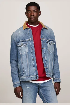 Tommy Hilfiger Mens Regular Fit Ryan Teddy Trucker Jacket