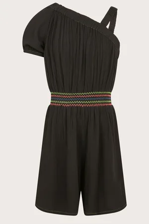Monsoon Girls One Shoulder Playsuit