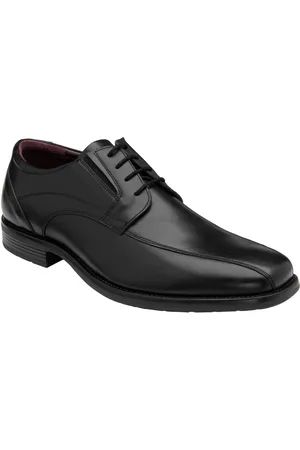 Lotus Mens Jet Leather Derby Shoes