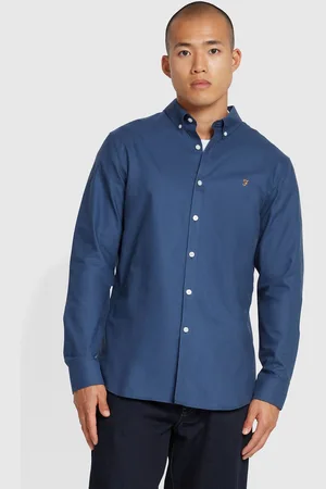 Farah Brewer Long Sleeve Shirt S
