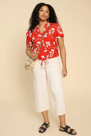 White Stuff Womens Ferne Linen Blend Shirt
