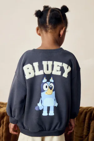 Bluey Girls Navy Blue Sweatshirt (3mths-7yrs)