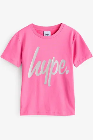 Hype Girls . Girls Script 100% Cotton T-Shirt
