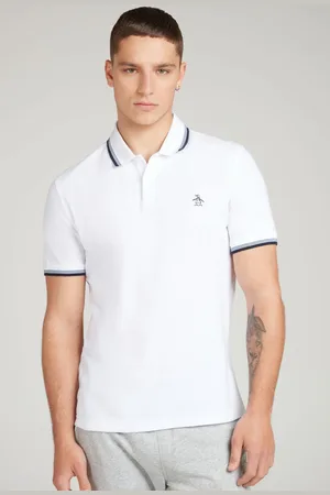 Original Penguin Tipped Polo Shirt L