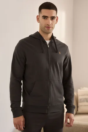 Next Mens Lightweight Zip Up Hoodie