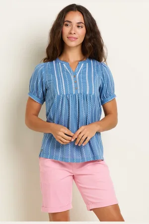 Brakeburn Womens 100% Cotton Sadie Blouse