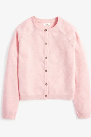 Next Girls Marl Button-Up Cardigan (3-16yrs)
