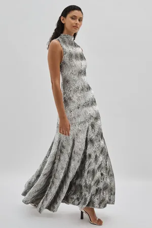 ilta Keyhole-Back Sequinned Maxi Dress AU 8