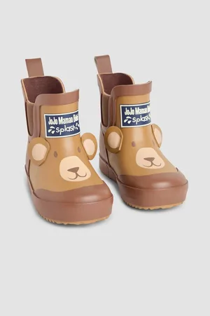 JoJo Maman Bébé Girls Bear Character Ankle Wellies