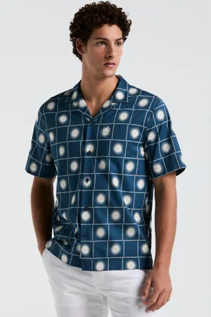 Original Penguin Sun Print Short Sleeve 100% Cotton Shirt S