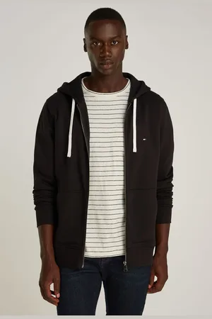 Tommy Hilfiger Mens 100% Cotton Essential Terry Zip Sweatshirt