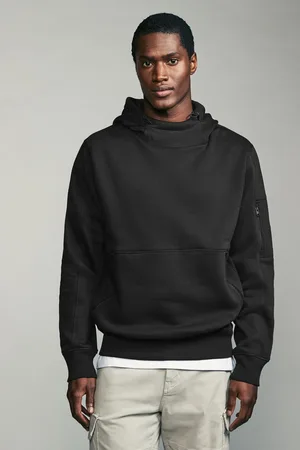 Next Mens Overhead Hoodie Utility Sweat Top