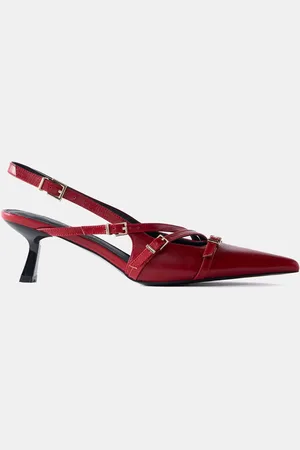 mint&berry Leather Slingback Shoes AU 8 (EU 39)