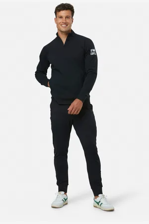 Gym + Coffee Mens Mens Chill Quarter Zip Sweatshirt