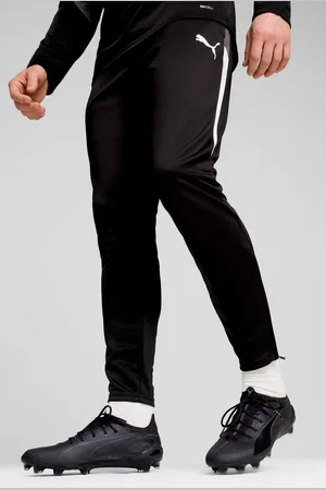 PUMA Black Mens individualLIGA Training Joggers XS