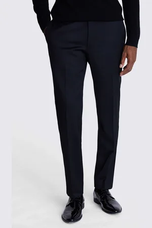 DKNY MOSS Black Slim Fit Dress Trousers 40W x 31L (UK 40 R)