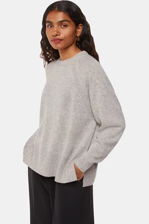 Whistles Womens Petite Ultimate Cashmere Crew Neck Jumper