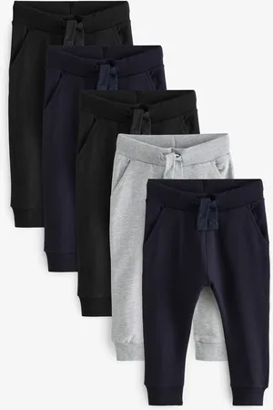 Next Boys /Navy/Grey Joggers 5 Pack (3mths-7yrs)