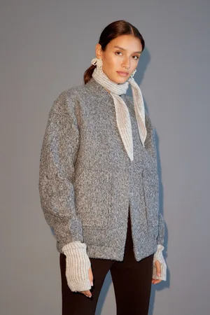 VERO MODA Womens Textured Bomber Jacket