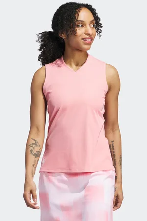 adidas Womens Ultimate365 Sleeveless Polo Shirt