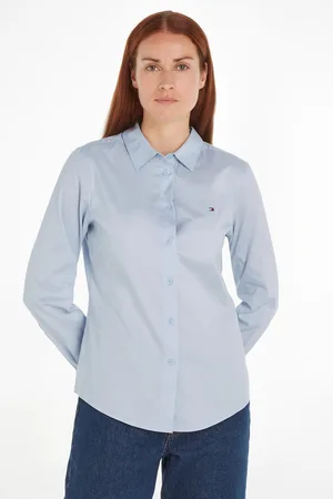 Tommy Hilfiger Womens Regular Fit Stretch Oxford Shirt