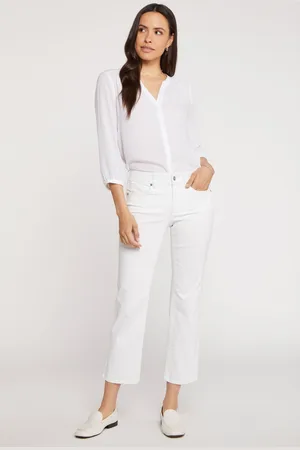 NYDJ Womens Marilyn Straight Ankle Jeans