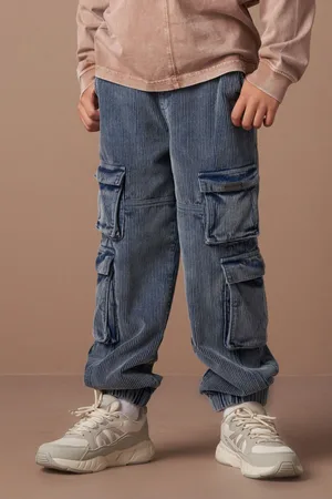 Angel & Rocket Boys Joseph Washed Cord Skater 100% Cotton Trousers