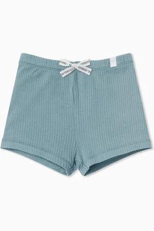 Mori Boys Organic Cotton Ribbed Shorts